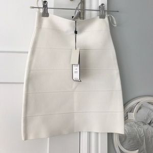 BCBGMAXAZRIA Simone power mini skirt